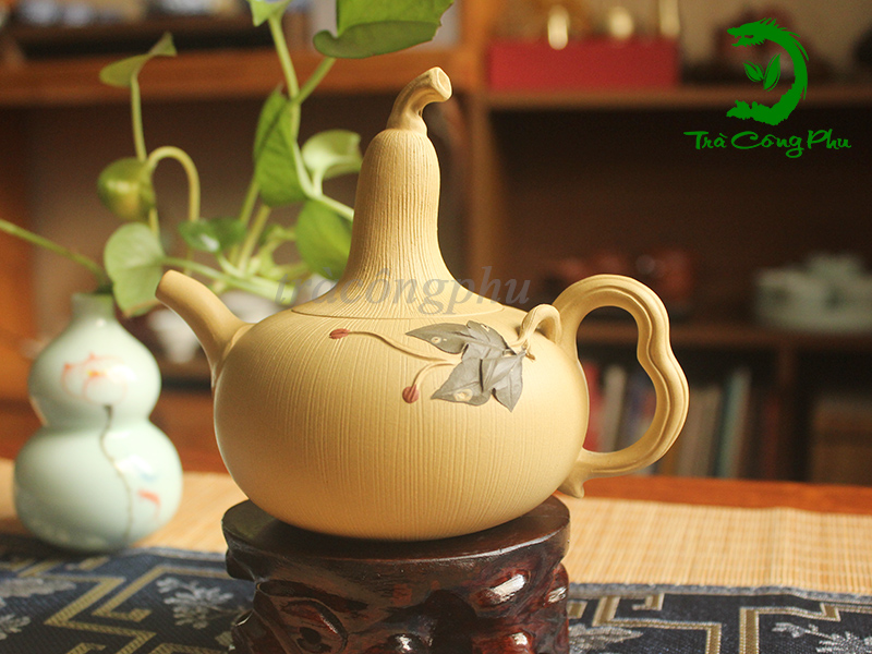 Ấm Tử Sa Cà Đoạn Hồ Lô Nguyên Khoáng Đoàn Nê ATS1106